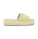 【15,000円以上ご購入で1,000円OFF！】 PRADA プラダ ベージュ Beige Crochet flatform slides サンダル レディース 春夏2024 1XZ761 F 0352C2TF0018 【関税・送料無料】【ラッピング無料】 vi