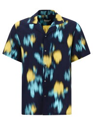 【0の付く日ポイント4倍】 LANVIN ランバン ブルー Blue Printed shirt シャツ メンズ 春夏2024 SI00195891-P24277 【関税・送料無料】【ラッピング無料】 vi