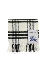 【15,000円以上1,000円OFF!!】 BURBERRY バーバリー ホワイト White Check wool scarf ファッション小物 レディース 春夏2024 8079781 【関税・送料無料】【ラッピング無料】 vi