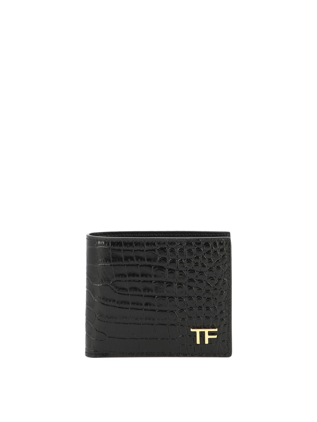 TOM FORD トム フォード ブラック Black Wallet with logo 財布 メンズ 春夏2024 YT228LCL168G1N001 【関税・送料無料】【ラッピング無料】 vi