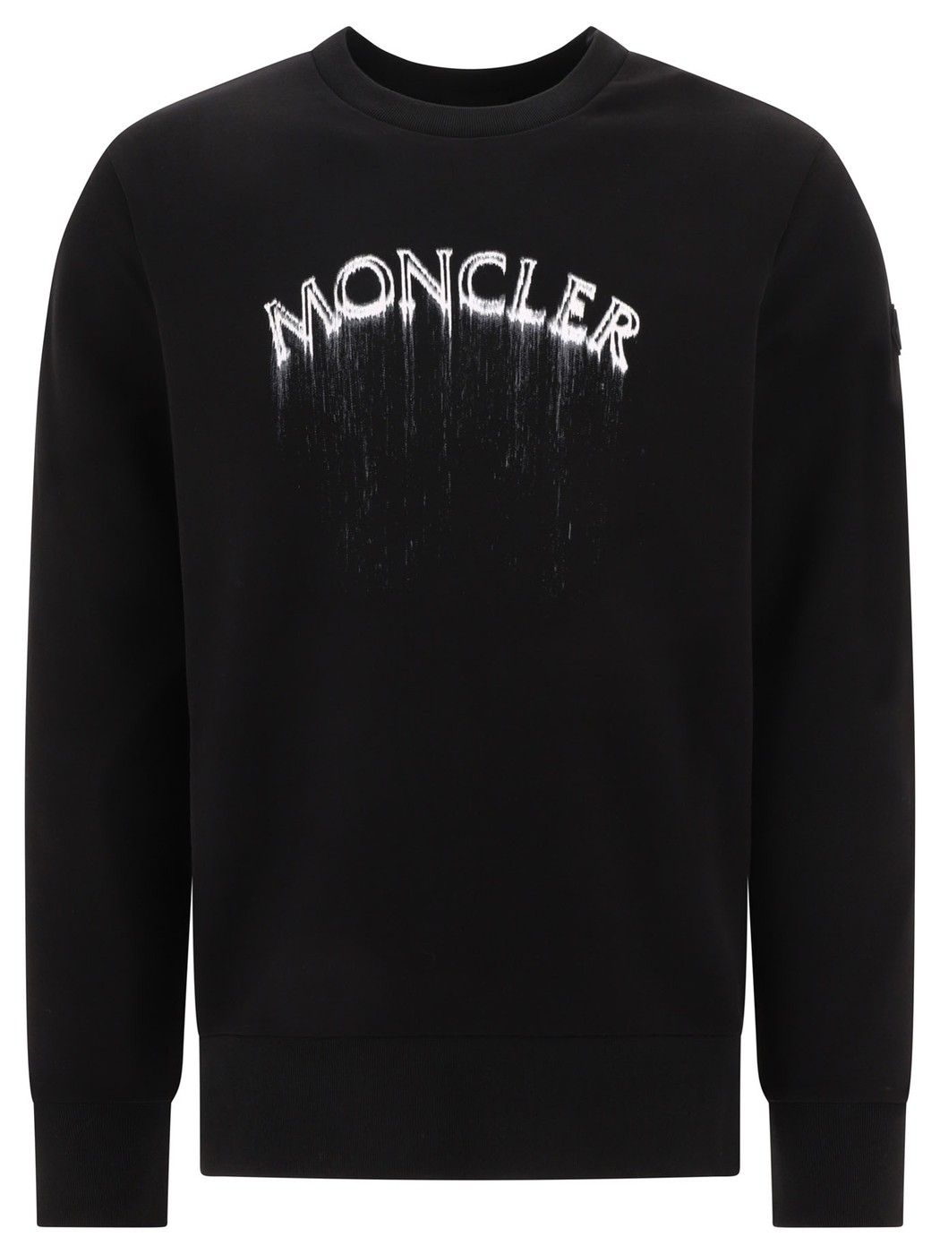 MONCLER モンクレール ブラック Black Logo sweatshirt トレーナー メンズ 春夏2024 8G00004-809KR999 ..