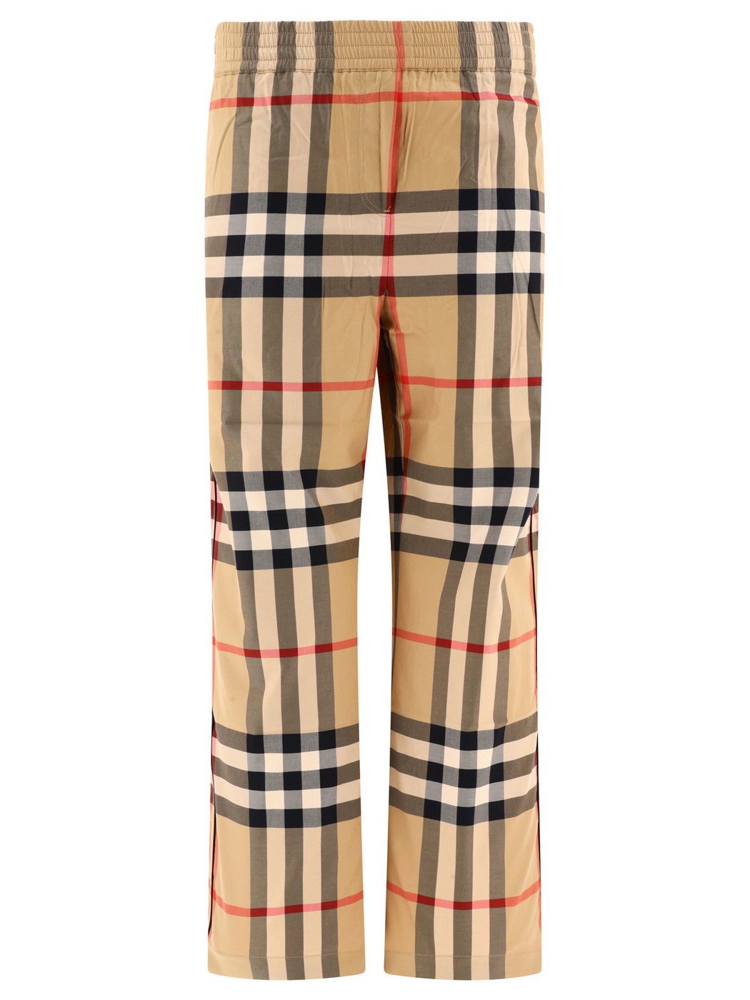 BURBERRY СХ꡼ ١ Beige Check cotton twill trousers ѥ ǥ 2023 8071101 ڴǡ̵ۡڥåԥ̵ vi