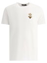 DOLCE&GABBANA ドルチェ&ガッバーナ ホワイト White Embroidered t- ...