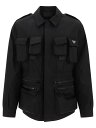 【15,000円以上ご購入で1,000円OFF！】 PRADA プラダ ブラック Black Re-Nylon cargo-style jacket ジャケット メンズ 春夏2024 SGC553 S OOO1WQ8F0002 【関税・送料無料】【ラッピング無料】 vi