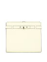 ヴァレクストラ バッグ レディース VALEXTRA ヴァレクストラ ホワイト White "Brera B" crossbody bag バッグ レディース 春夏2024 WBBR0064028LOC99WW 【関税・送料無料】【ラッピング無料】 vi