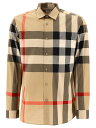 【15,000円以上1,000円OFF!!】 BURBERRY バーバリー ベージュ Beige Check cotton shirt シャツ メンズ 春夏2024 8071445 【関税・送料無料】【ラッピング無料】 vi