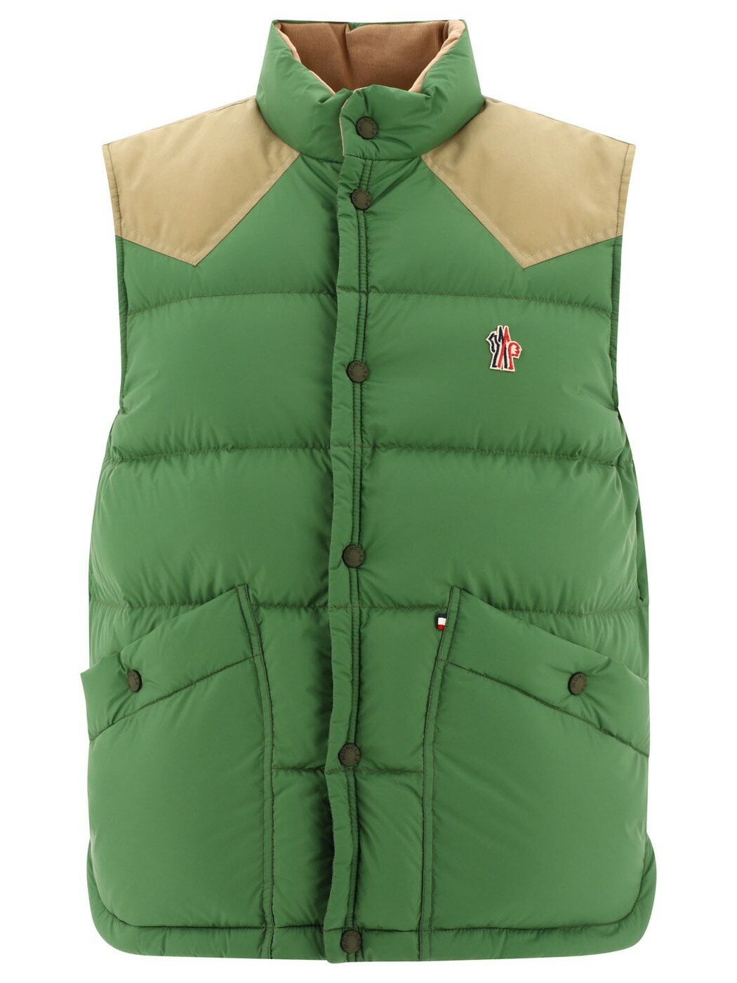 MONCLER GRENOBLE モンクレール グルーノーブス グリーン Green "Veny" vest jacket ジャケット メンズ..