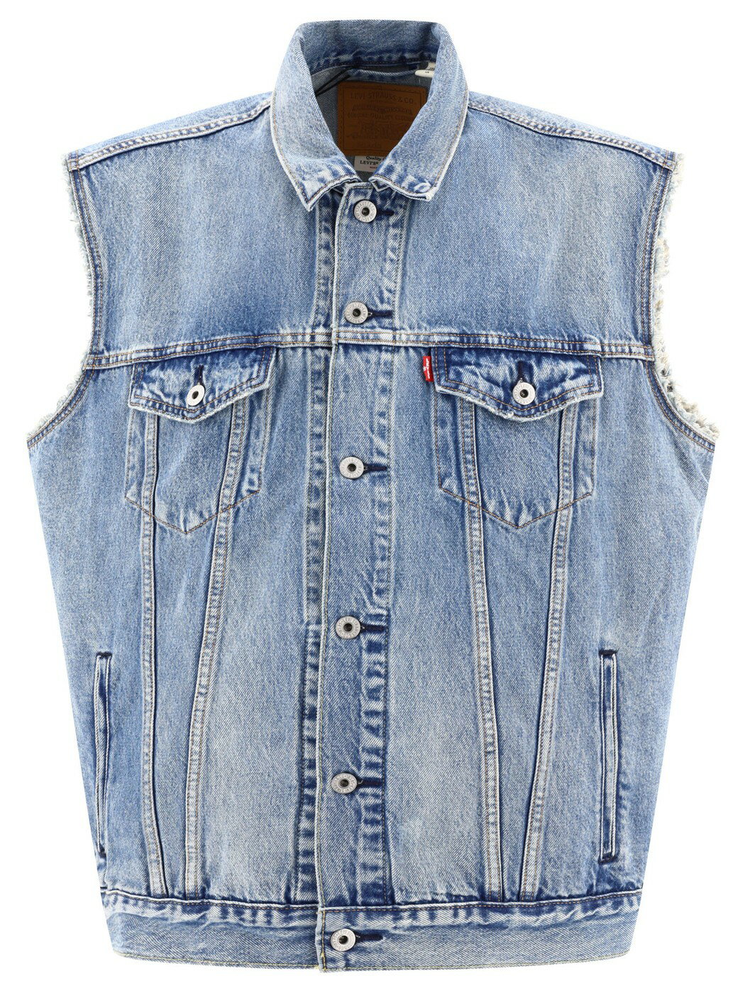 LEVIS リーバイス ブルー Light Blue Trucker vest jacket ジャケット メンズ 春夏2024 A57890000  vi