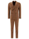 【本日5の付く日ポイント4倍 】 TAGLIATORE タリアトーレ ブラウン Brown Wool double-breasted suit スーツ メンズ 春夏2024 2SVS20B1107012024E069K1070 【関税 送料無料】【ラッピング無料】 vi