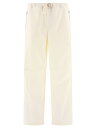 【本日5の付く日ポイント4倍!!】 JIL SANDER ジル サンダー ホワイト White Trousers with embroidery パンツ メンズ 春夏2024 J47KA0221J45039106 【関税・送料無料】【ラッピング無料】 vi