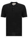 ゴールデン グース デラックス ブランド GOLDEN GOOSE ポロシャツ メンズ ブラック Polo shirts "Giotto" polo shirt GMP01412P00104190100 Black 関税 送料無料 ラッピング無料 2024SS vi