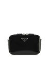 【15,000円以上ご購入で1,000円OFF！】 PRADA プラダ ブラック Black "Prada Brique" crossbody bag バッグ メンズ 春夏2024 2VH173ZO6F0002 【関税・送料無料】【ラッピング無料】 vi