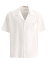 【15,000円以上1,000円OFF!!】 VALENTINO バレンチノ ホワイト White Bowling shirt with rubberised V..