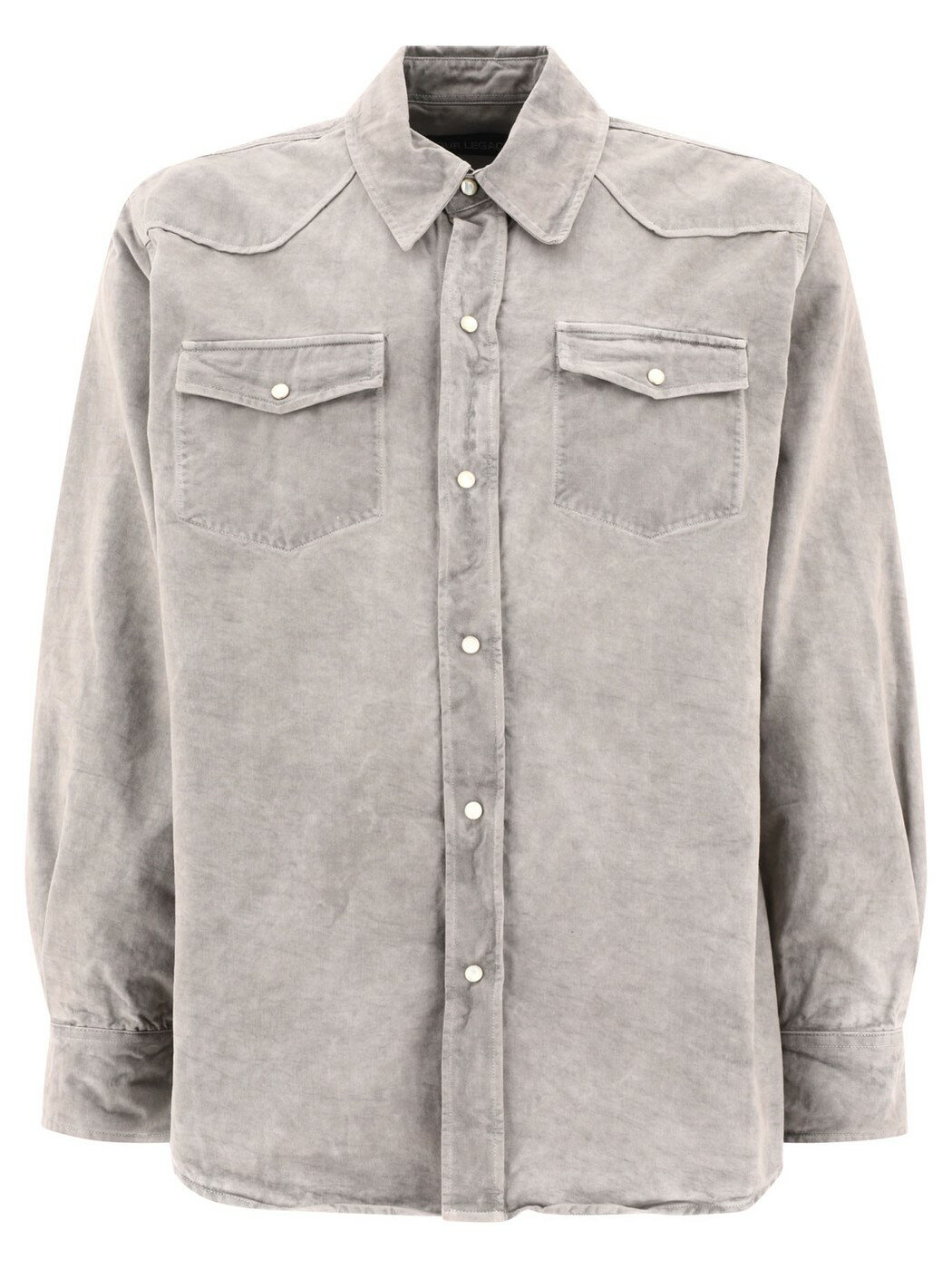 OUR LEGACY アワーレガシー グレー Grey "Frontier" overshirt ジャケット メンズ 春夏2024 M2242FCATT..