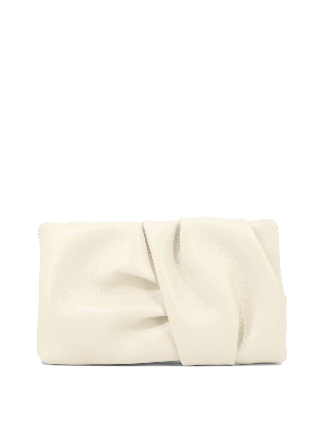 【土日限定クーポン配布中！】 JIMMY CHOO ジミーチュウ ホワイト White "Bonny" clutch クラッチバッ..