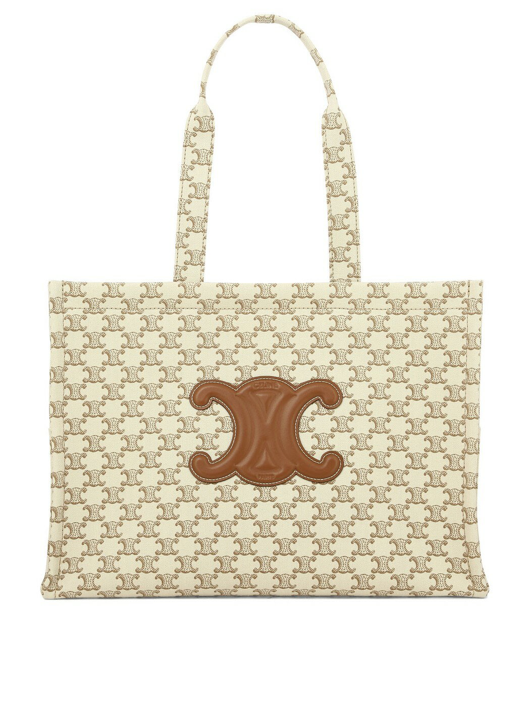 セリーヌ トートバッグ レディース CELINE セリーヌ ホワイト White "Cabas" tote bag バッグ レディース 春夏2024 196762FRF01BC 【関税・送料無料】【ラッピング無料】 vi