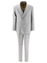 【15,000円以上1,000円OFF!!】 BRUNELLO CUCINELLI ブルネロ クチネリ グレー Grey Linen suit スーツ メンズ 春夏2024 MB405LDBHC032 【関税・送料無料】【ラッピング無料】 vi