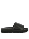 【15,000円以上1,000円OFF!!】 PRADA プラダ ブラック Black Padded nappa leather slides サンダル メンズ 春夏2024 2X30992DL8F0002 【関税・送料無料】【ラッピング無料】 vi