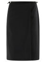 ジバンシィ 【10周年記念クーポン！P4倍！】 GIVENCHY ジバンシィ ブラック Black "Voyou" wrap skirt スカート レディース 春夏2024 BW40TR14L1001 【関税・送料無料】【ラッピング無料】 vi