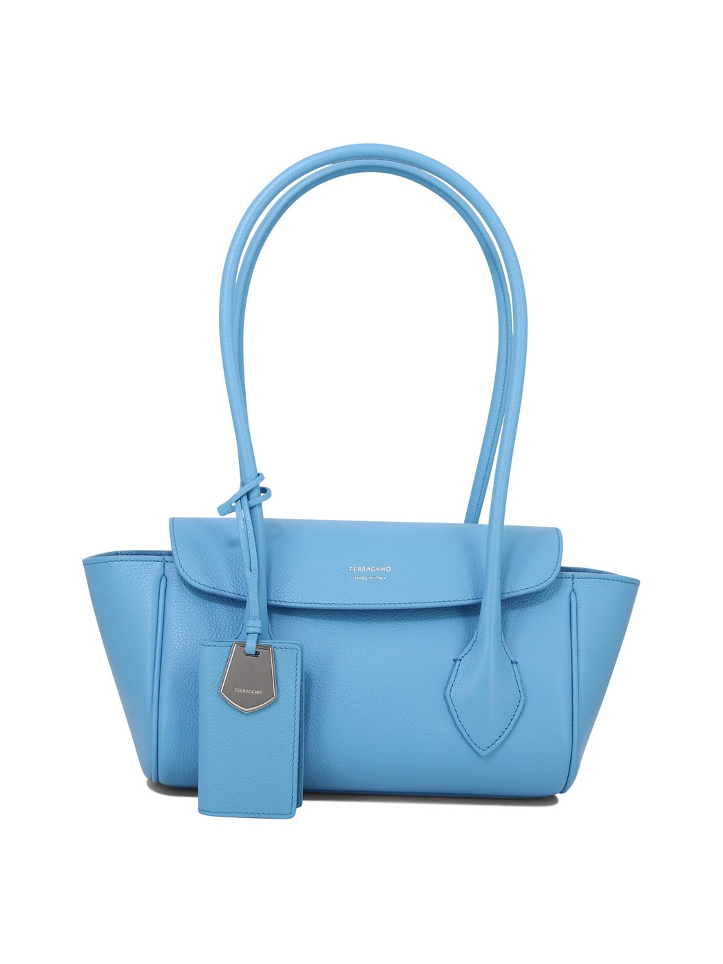 FERRAGAMO フェラガモ ブルー Light Blue East-West tote bag バッグ レディース 春夏2024 0773170 【関税 送料無料】【ラッピング無料】 vi