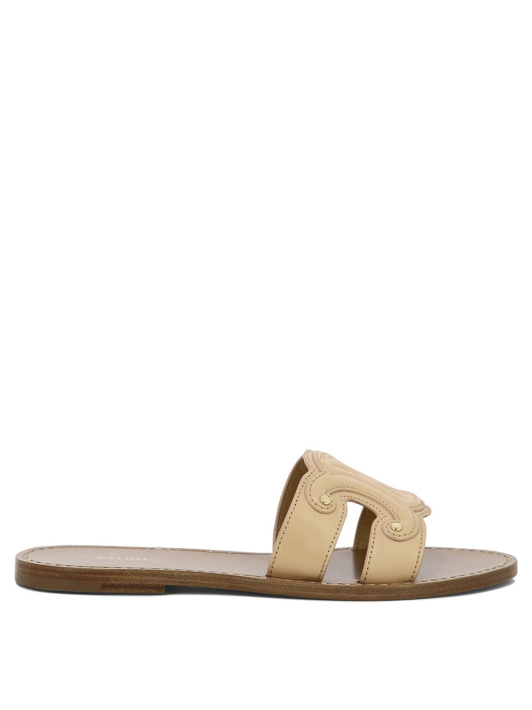  CELINE セリーヌ ベージュ Beige "Celine Triomphe" sandals サンダル レディース 春夏2024 352413767C03ND  vi