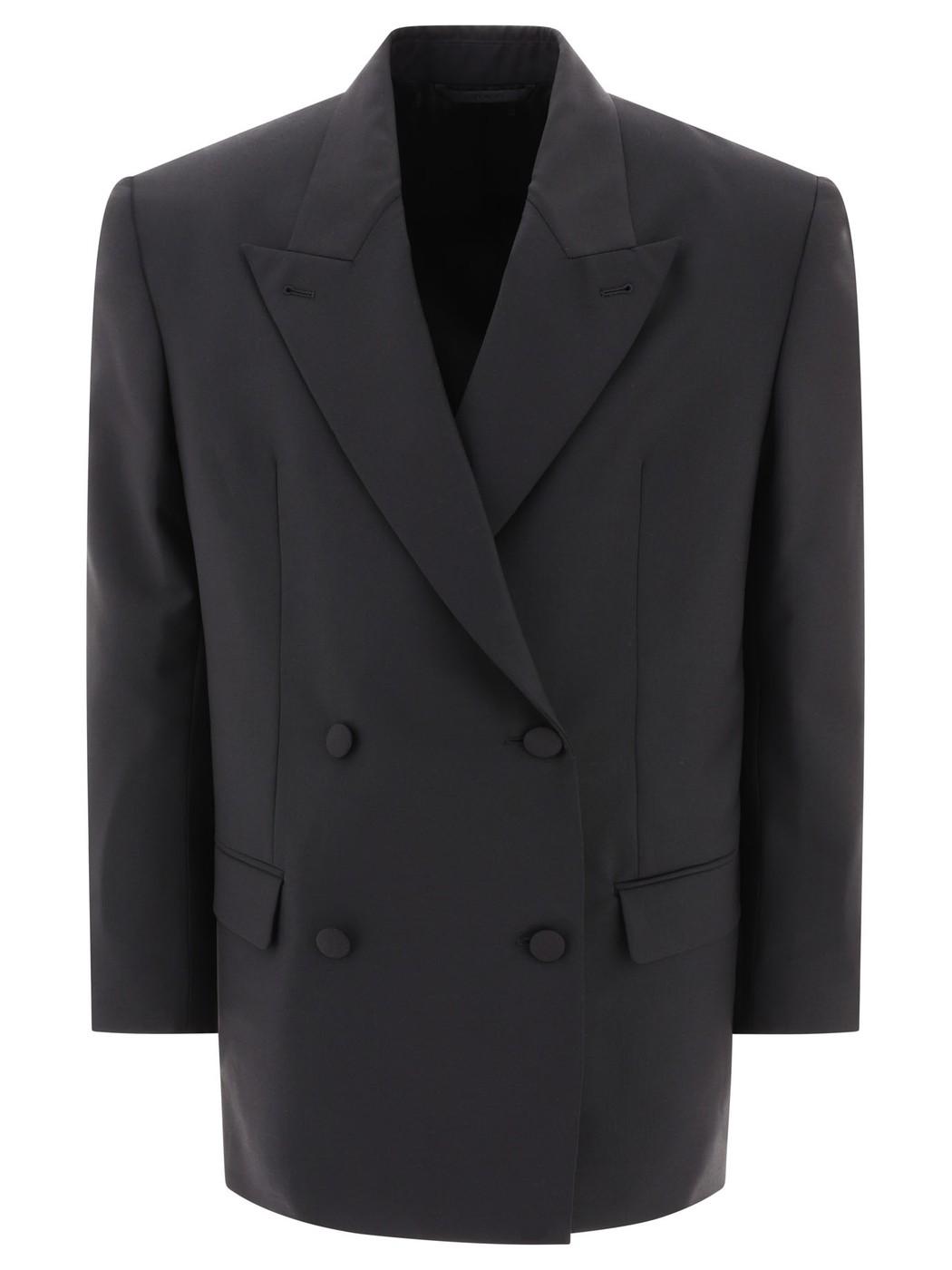GIVENCHY ジバンシィ ブラック Black Oversized double breasted jacket ジャケット レディース 春夏2024 BW30J3100H001 【関税・送料無料】【ラッピング無料】 vi