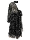 【本日5の付く日ポイント4倍 】 DOLCE GABBANA ドルチェ ガッバーナ ブラック Black Midi polka dots dress ドレス レディース 春夏2024 F6JFLTIS1UIHNBDW 【関税 送料無料】【ラッピング無料】 vi