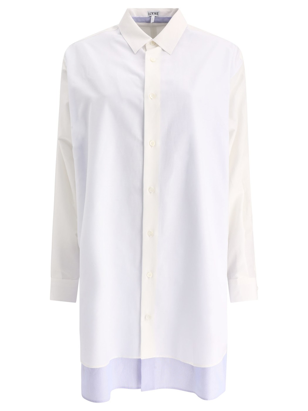  LOEWE ԡ ɥ쥹 ǥ ۥ磻 Dresses Double layer shirt dress S359Y0...