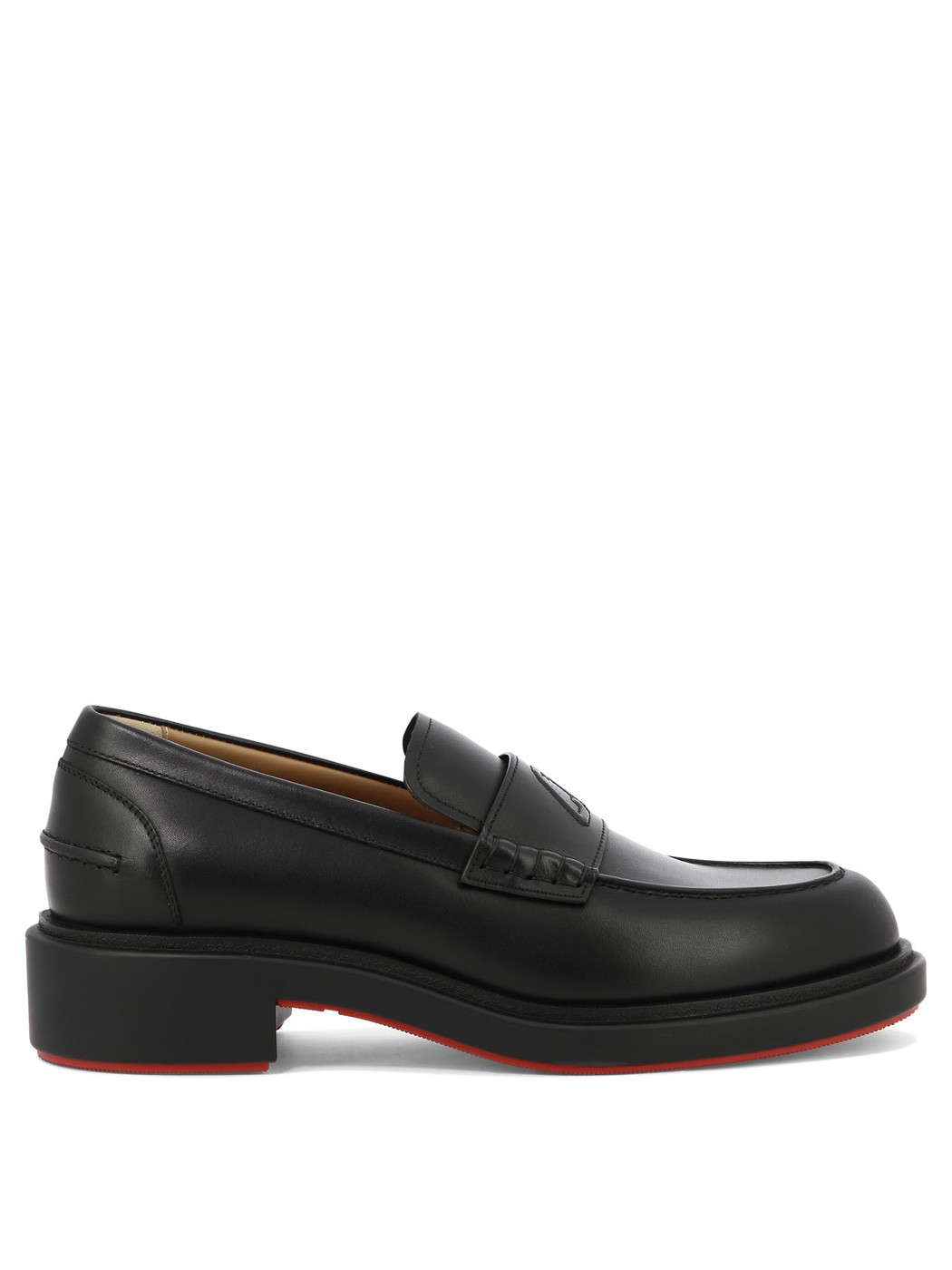 クリスチャン ルブタン プレゼント メンズ CHRISTIAN LOUBOUTIN クリスチャンルブタン ブラック Black "Urbino Moc" loafers ローファー メンズ 春夏2024 1240384BK01 【関税・送料無料】【ラッピング無料】 vi