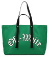 オフホワイト バッグ メンズ 【15,000円以上1,000円OFF!!】 OFF WHITE オフホワイト グリーン Green "Day Off Baseball" tote bag バッグ メンズ 春夏2024 OMNA198S24FAB0015501 【関税・送料無料】【ラッピング無料】 vi