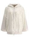 【15,000円以上1,000円OFF!!】 BRUNELLO CUCINELLI ブルネロクチネリ ホワイト White Dazzling embroidery hooded sweater トップス レディース 春夏2024 MF940SM926C9443 【関税・送料無料】【ラッピング無料】 vi