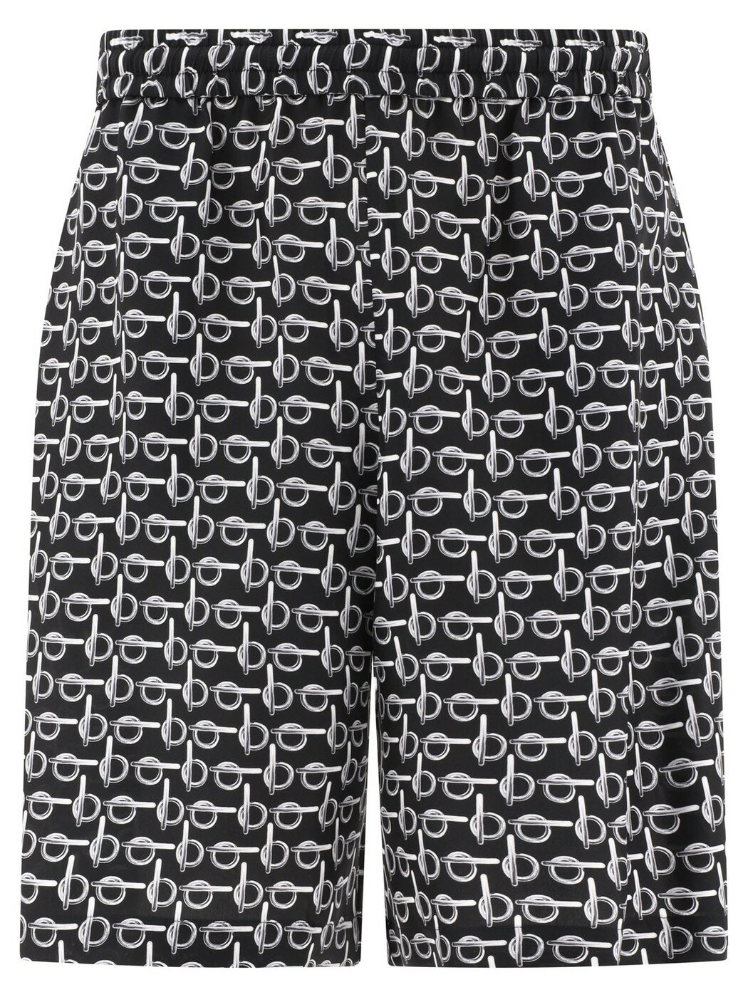 【土日限定クーポン配布中！】 BURBERRY バーバリー ブラック Black Printed shorts ショーツ メンズ 春夏2024 8089043 【関税・送料無料】【ラッピング無料】 vi