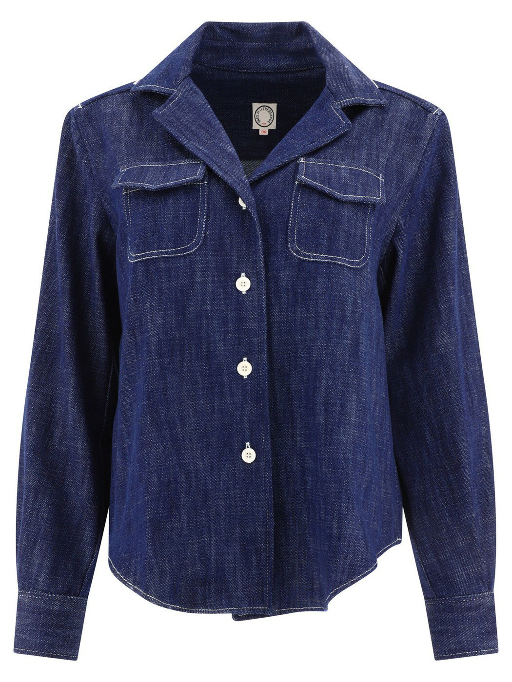 【土日限定クーポン配布中！】 INES DE LA FRESSANGE イネス・ド・ラ・フレサンジュ ブルー Blue "Evana" shirt シャツ レディース 春夏2024 12T030CO851P243 【関税・送料無料】【ラッピング無料】 vi