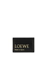 ロエベ 財布（レディース） 【15,000円以上ご購入で1,000円OFF！】 LOEWE ロエベ ブラック Black Embossed logo cardholder 財布 レディース 春夏2024 CLE0322X011100 【関税・送料無料】【ラッピング無料】 vi