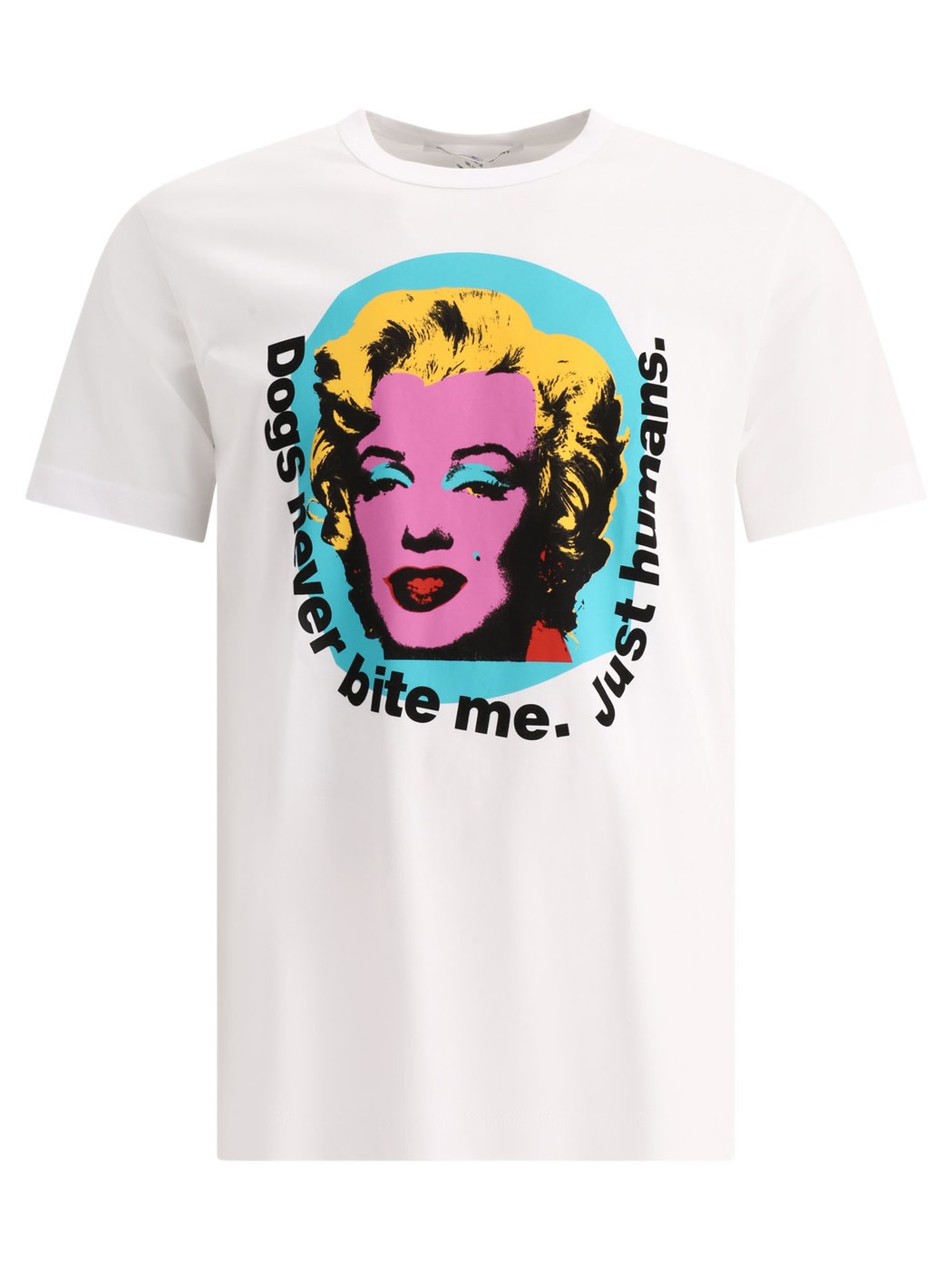 COMME DES GARCONS コム デ ギャルソン ホワイト White Andy Warhol t-shirt Tシャツ メンズ 春夏2024 FM-T005-S242 WHITE 【関税 送料無料】【ラッピング無料】 vi