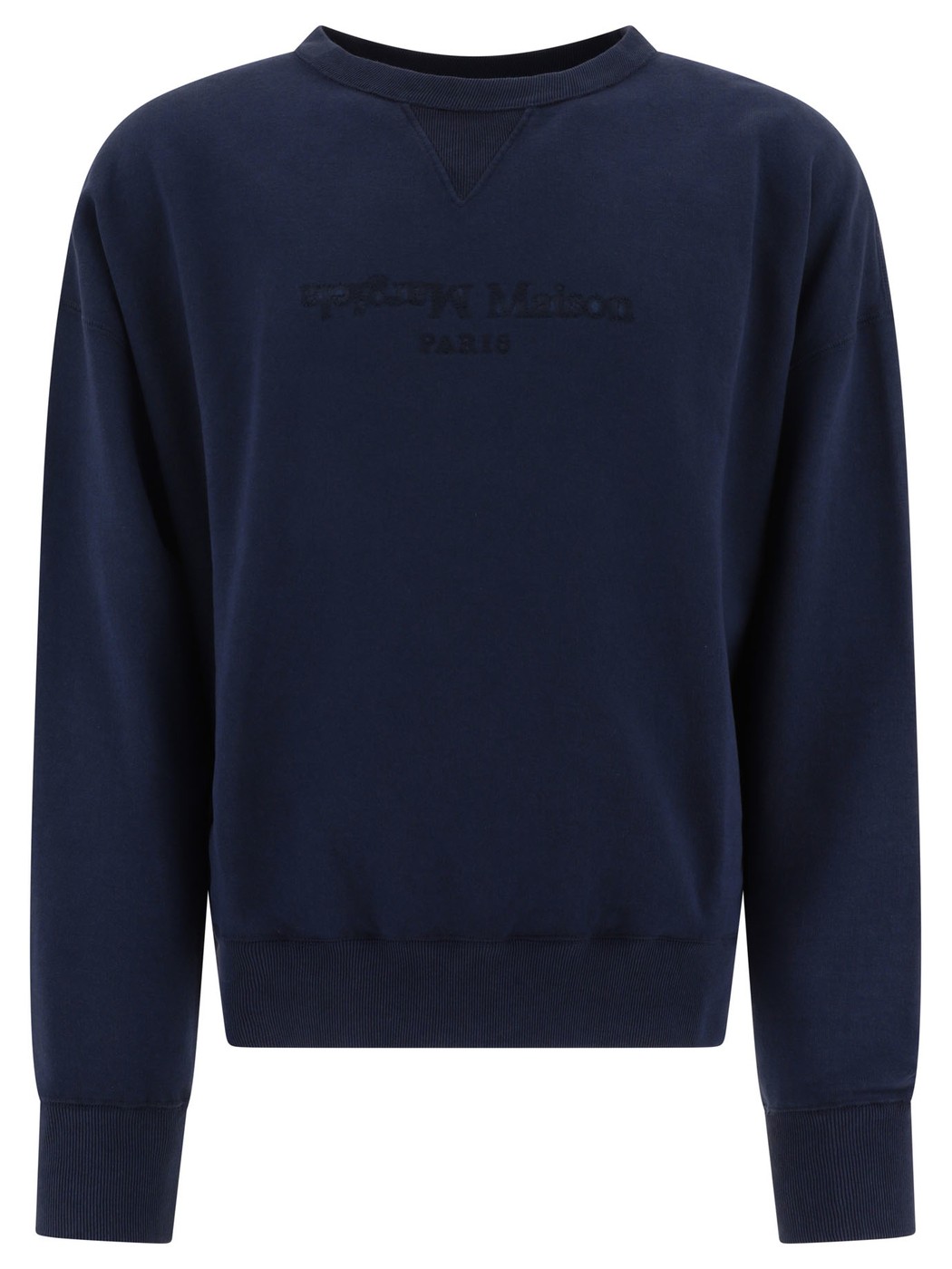 MAISON MARGIELA メゾン マルジェラ ブルー Blue Reverse logo sweatshirt トレーナー メンズ 春夏2024 S50GU0215S25570510 【関税 送料無料】【ラッピング無料】 vi