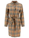 【15,000円以上1,000円OFF!!】 BURBERRY バーバリー ベージュ Beige Check belted dress ドレス レディース 春夏2024 8085647 【関税・送料無料】【ラッピング無料】 vi