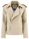 【15,000円以上1,000円OFF!!】 BURBERRY バーバリー ベージュ Beige Short canvas trench coat ジャケット レディース 春夏2024 8087349 【関税・送料無料】【ラッピング無料】 vi