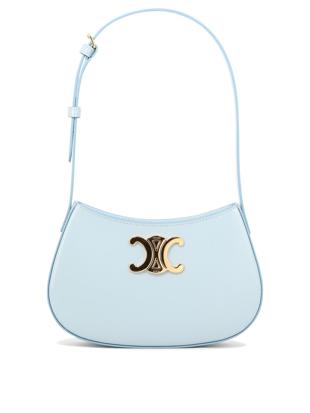 【土日限定クーポン配布中！】 CELINE セリーヌ ブルー Light Blue "Medium Tilly" shoulder bag バッ..