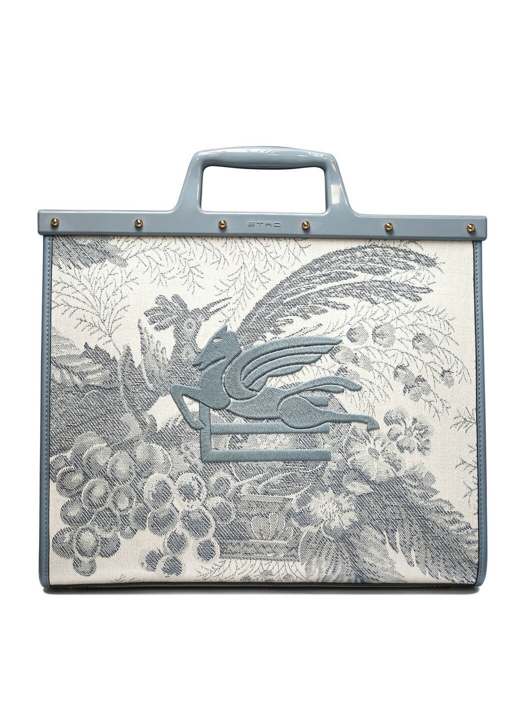 【土日限定クーポン配布中！】 ETRO エトロ ブルー Light Blue "Love Trotter" handbag バッグ レディ..