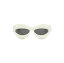 254ܡ1,000OFF LOEWE  ۥ磻 White Inflated cateye sunglasses 󥰥饹ᥬ ǥ 2023 LW40097I5520A ڴǡ̵ۡڥåԥ̵ vi