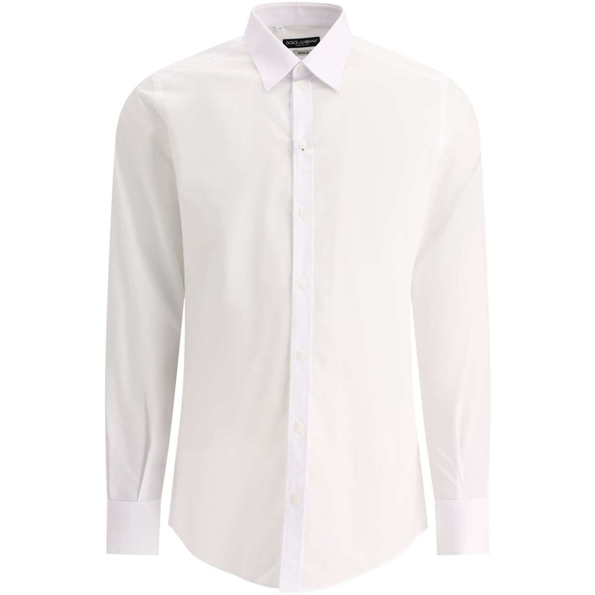 ドルチェ&ガッバーナ 【本日5の付く日ポイント4倍!】 DOLCE&GABBANA ドルチェ&ガッバーナ ホワイト White "Gold-Fit" shirt シャツ メンズ 秋冬2023 G5LA0TFU5T9W0800 【関税・送料無料】【ラッピング無料】 vi