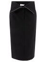アレキサンダー マックイーン ALEXANDER MCQUEEN スカート レディース ブラック Skirts Skirts 813474QJADA1000 Black 関税 送料無料 ラッピング無料 2025SS vi