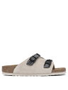 ビルケンシュトック BIRKENSTOCK フラットシューズ サンダル メンズ ホワイト Flat Shoes ZURICH 1026788TECH ANTIQUE WHITE White 関税 送料無料 ラッピング無料 2025SS vi