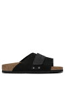ビルケンシュトック BIRKENSTOCK フラットシューズ サンダル メンズ ブラック Flat Shoes kyoto 1022566BLACK Black 関税 送料無料 ラッピング無料 2025SS vi