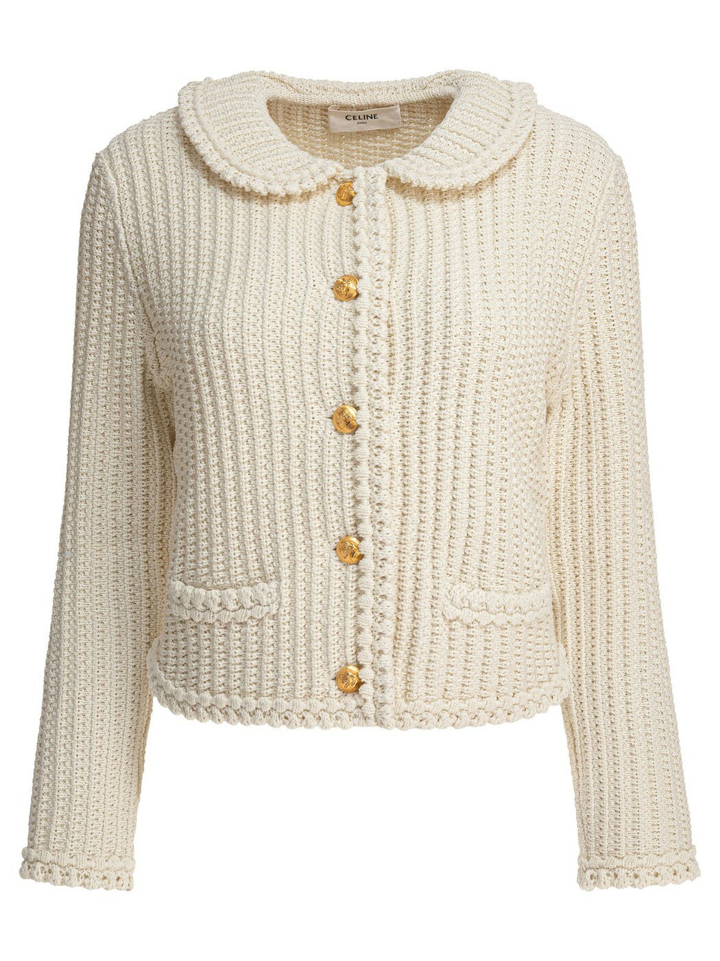 ݥȺ4!! ꡼ CELINE  ˥åȥ ǥ ۥ磻 Knitwear Knitwear RV...