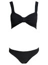 【三連休限定1000円OFF】 フンザ ジー HUNZA G ハイテクアクセサリー ファッション小物 レディース ブラック Hi-tech accessories Swimwear BONNIE BIKINICRINKLEBLACK Black 関税 送料無料 ラッピング無料 2025SS vi