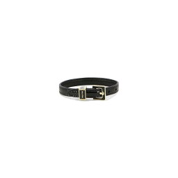 ミュウミュウ レザーブレスレット（レディース） MIU MIU ミュウ ミュウ ブラック Black Leather bracelet ジュエリー レディース 秋冬2023 5IB4722F9GF0002 【関税・送料無料】【ラッピング無料】 vi