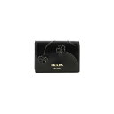 y15,000~ȏ1,000~OFF!!z PRADA v_ ubN Black Floral card holder with shoulder strap z fB[X H~2023 1MR0242CN3F0002 y֐ŁEzybsOz vi