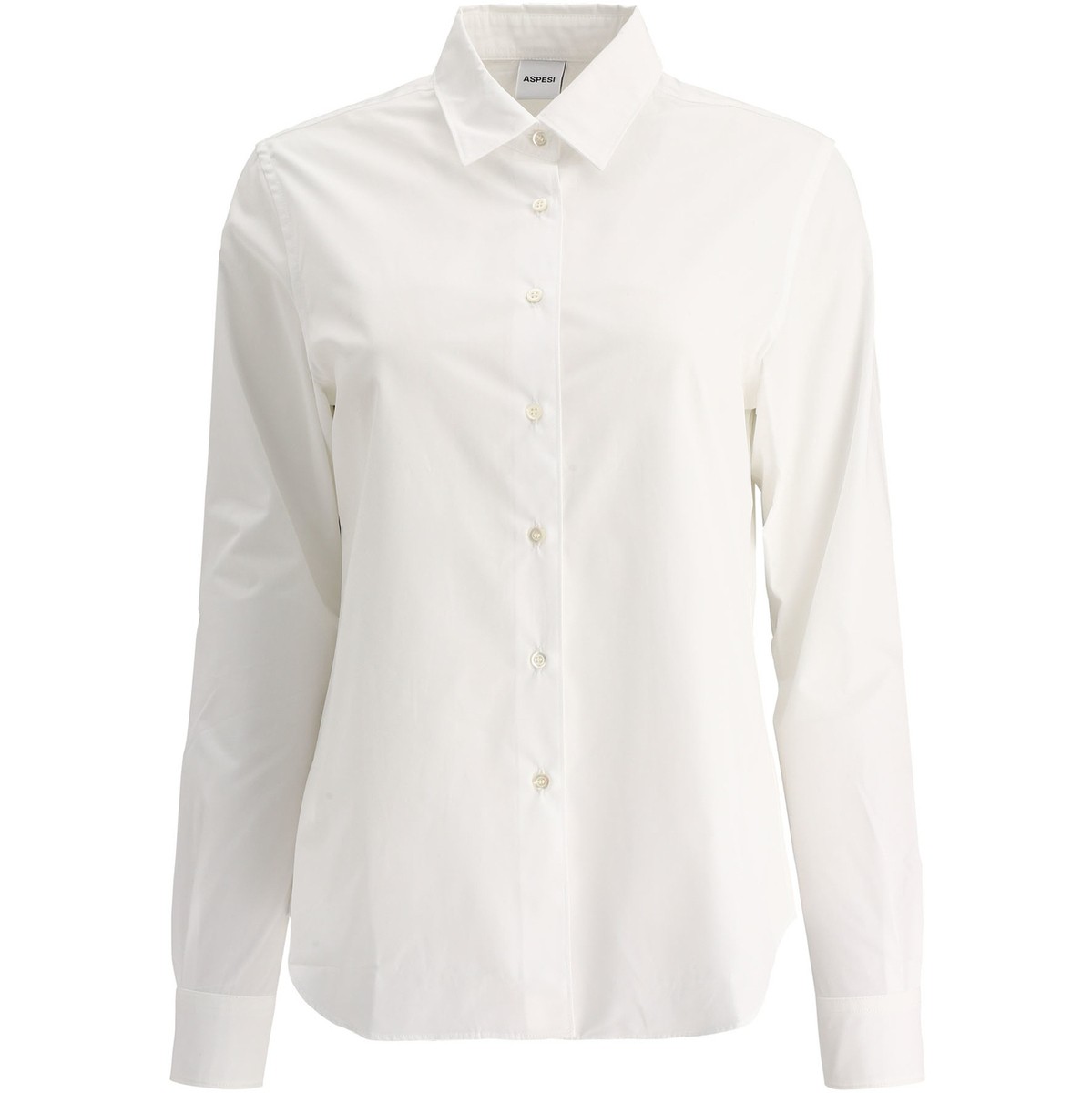 ASPESI アスペジ ホワイト White Poplin shirt シャツ レディース 春夏2023 5422D30785072 【関税・送料無料】【ラッピング無料】 vi